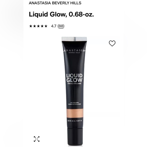 NWT Anastasia Beverly Hills Liquid Glow Highlighter in Oyster 0.68 oz - Picture 4 of 11